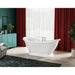 Charlotte Edwards Trafalgar 1700 x 720mm Traditional Roll Top Freestanding Bath - Unbeatable Bathrooms