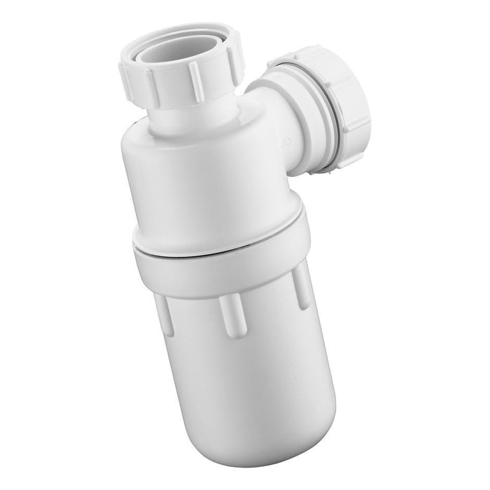 Armitage Shanks Trap 1-1/2inch Plastic Bottle With 75mm Seal, Multi-Purpose Outlet - Unbeatable Bathrooms