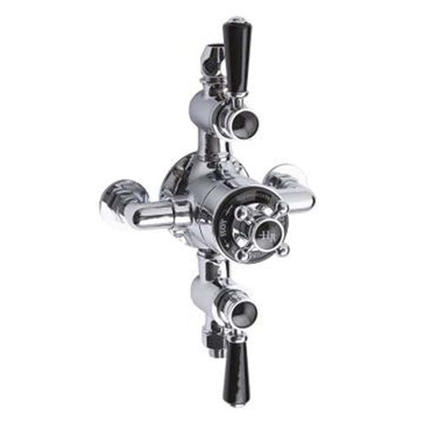 Hudson Reed Topaz Triple Exposed Shower Valve - Unbeatable Bathrooms