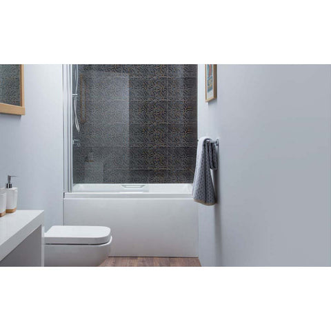 Carron Urban Sitbath Carronite Bath - White - Unbeatable Bathrooms