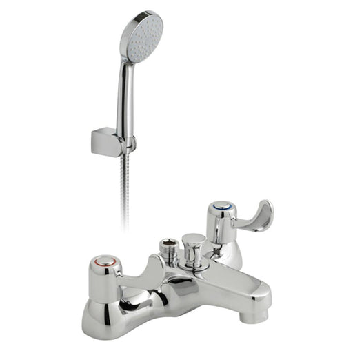 Bliss Astra Bath Shower Mixer + Shower Kit - Chrome - Unbeatable Bathrooms