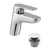 Bliss Ava Mono Basin Mixer + Push Basin Waste - Unbeatable Bathrooms