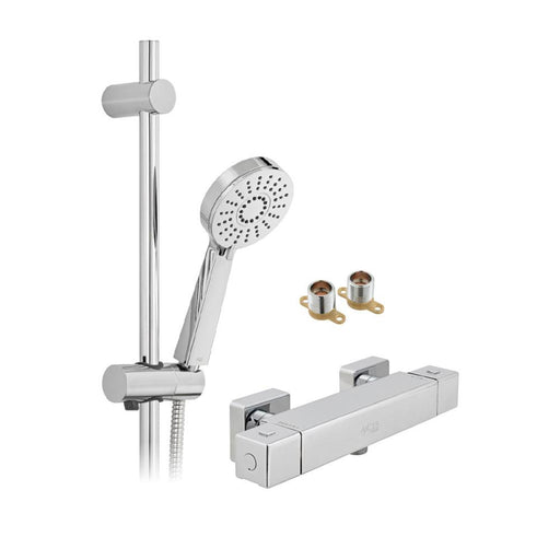 Bliss Multi Function Thermostatic Shower Package - Unbeatable Bathrooms