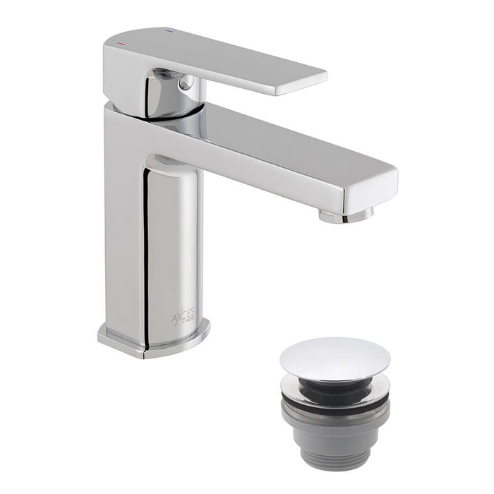 Bliss Ekko Mono Basin Mixer + Push Basin Waste - Unbeatable Bathrooms