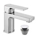 Bliss Ekko Mini Mono Basin Mixer + Push Basin Waste - Unbeatable Bathrooms