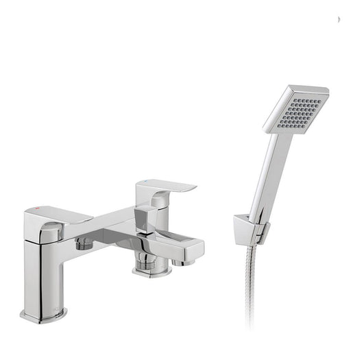 Bliss Ekko Deck Mounted Bath Shower Mixer + Shower Kit - Unbeatable Bathrooms