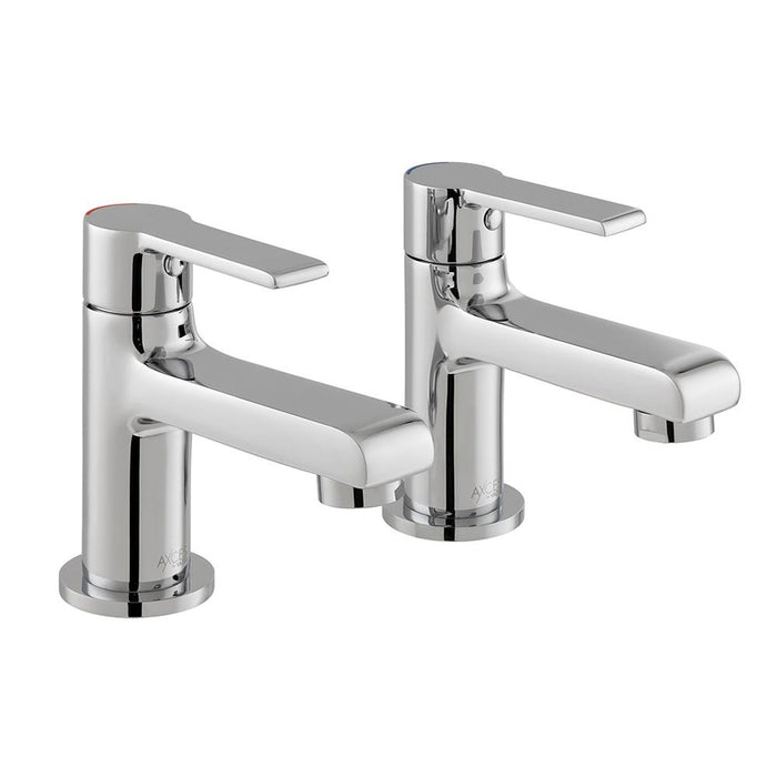 VADO Irlo Basin Pillar Taps - Unbeatable Bathrooms