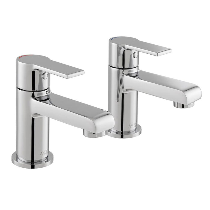 VADO Irlo Bath Pillar Taps - Unbeatable Bathrooms
