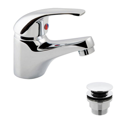 Bliss Matrix Mono Basin Mixer + Universal Basin Waste - Unbeatable Bathrooms