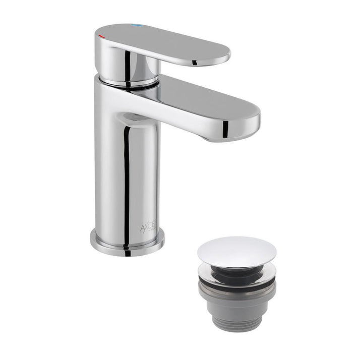 Bliss Metiz Mono Basin Mixer + Push Basin Waste - Unbeatable Bathrooms