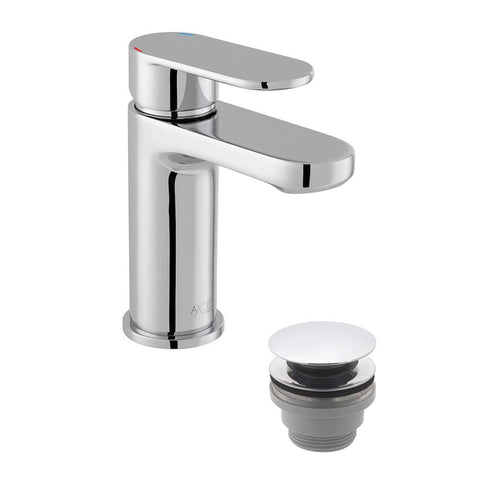 Bliss Metiz Mono Basin Mixer + Push Basin Waste - Unbeatable Bathrooms