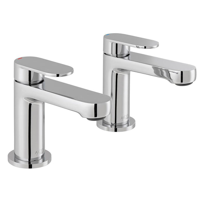 Bliss Metiz Basin Pillar Taps - Unbeatable Bathrooms