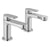 Bliss Metiz Basin Pillar Taps - Unbeatable Bathrooms
