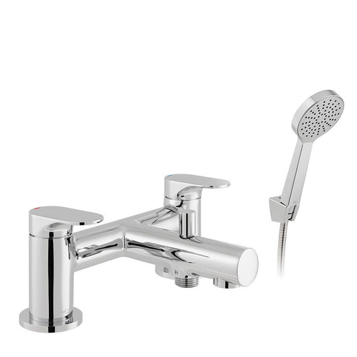 Bliss Metiz Deck Mounted Bath Shower Mixer + Shower Kit - Unbeatable Bathrooms