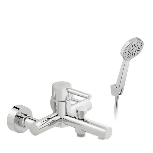 Bliss Nuri Wall Mounted Bath Shower Mixer + Shower Kit - Unbeatable Bathrooms