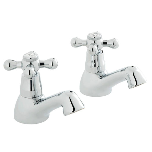 Bliss Victoriana Basin Pillar Taps - Unbeatable Bathrooms