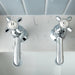 Bliss Axbridge Basin Pillar Taps - Unbeatable Bathrooms