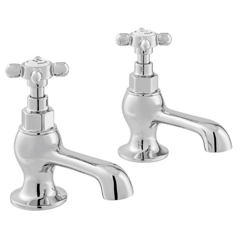 Bliss Axbridge Basin Pillar Taps - Unbeatable Bathrooms