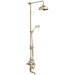 Bliss Axbridge 3 Outlet Exposed Shower Column with Bath Spout - Unbeatable Bathrooms