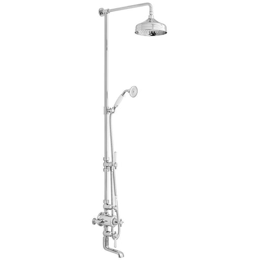 Bliss Axbridge 3 Outlet Exposed Shower Column with Bath Spout - Unbeatable Bathrooms