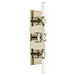 Bliss Axbridge 3 Outlet, 3 Handle Concealed Thermostatic Valve - Unbeatable Bathrooms