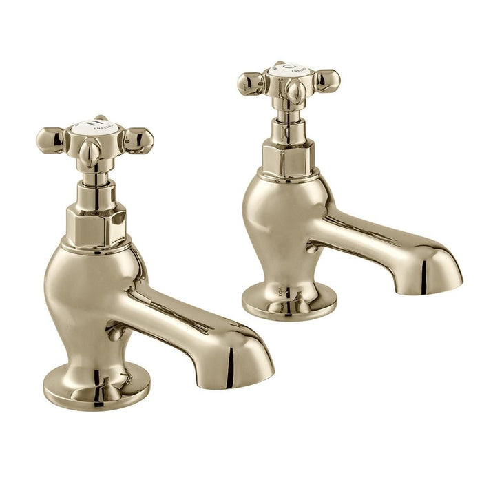 Bliss Axbridge Bath Pillar Taps - Unbeatable Bathrooms
