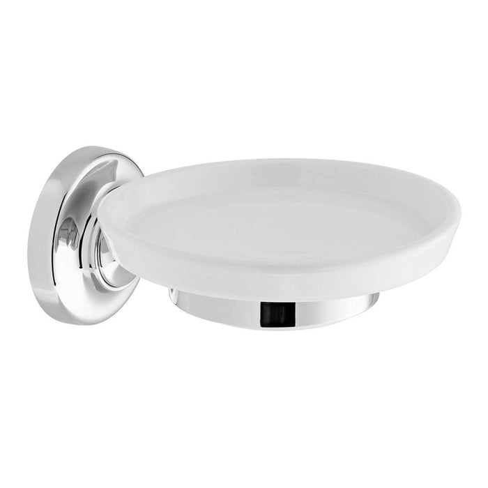 Bliss Axbridge Ceramic Soap Dish and Holder - Unbeatable Bathrooms