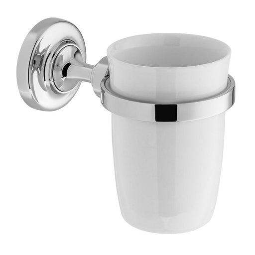 Bliss Axbridge Ceramic Tumbler and Holder - Unbeatable Bathrooms