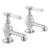 Bliss Axbridge Basin Pillar Taps - Unbeatable Bathrooms
