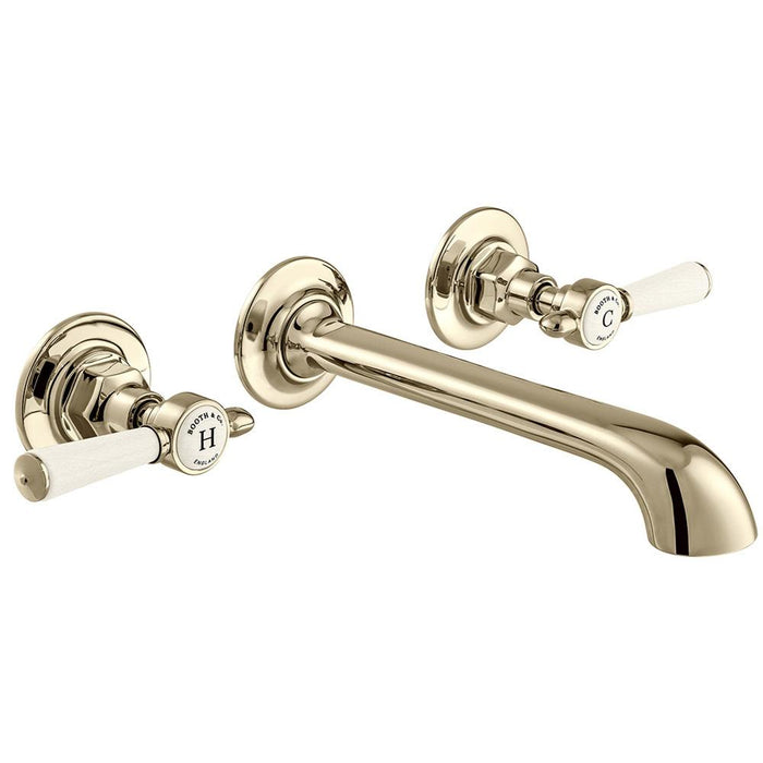 Bliss Axbridge Wall Mounted Basin Mixer - Unbeatable Bathrooms