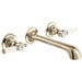 Bliss Axbridge Wall Mounted Basin Mixer - Unbeatable Bathrooms