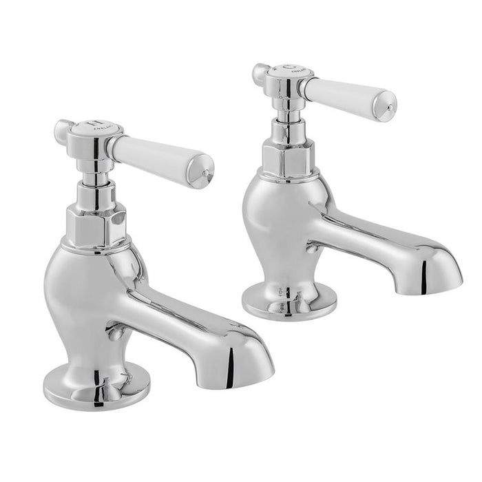 Bliss Axbridge Bath Pillar Taps - Unbeatable Bathrooms