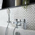 Vado Edit 2 Hole Bath Shower Mixer Deck Mounted with Shower Kit - Unbeatable Bathrooms