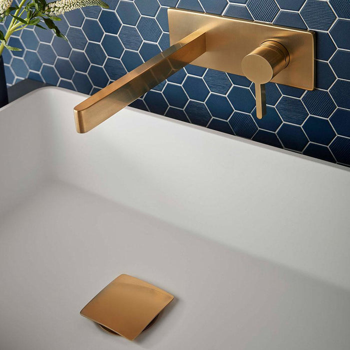 Vado Individual Square Cap to Suit Universal Basin Waste - Unbeatable Bathrooms