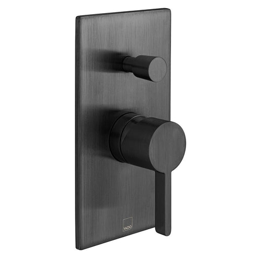 Vado Individual Edit 2 Outlet Single Lever Concealed Manual Valve with Diverter - Unbeatable Bathrooms