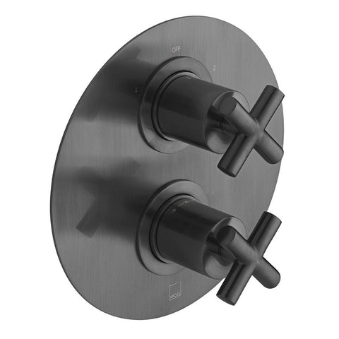 Vado Individual DX Elements 2 Outlet, 2 Handle Concealed Thermostatic Valve - Unbeatable Bathrooms