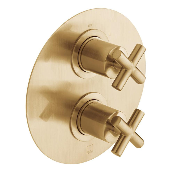 Vado Individual DX Elements 2 Outlet, 2 Handle Concealed Thermostatic Valve - Unbeatable Bathrooms