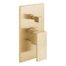 Vado Individual Notion 2 Outlet Concealed Single Lever Manual Valve with Diverter - Unbeatable Bathrooms