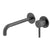 Vado Origins Slimline 2 Hole Wall Mounted Single Lever Basin Mixer with Knurled Handle - Unbeatable Bathrooms