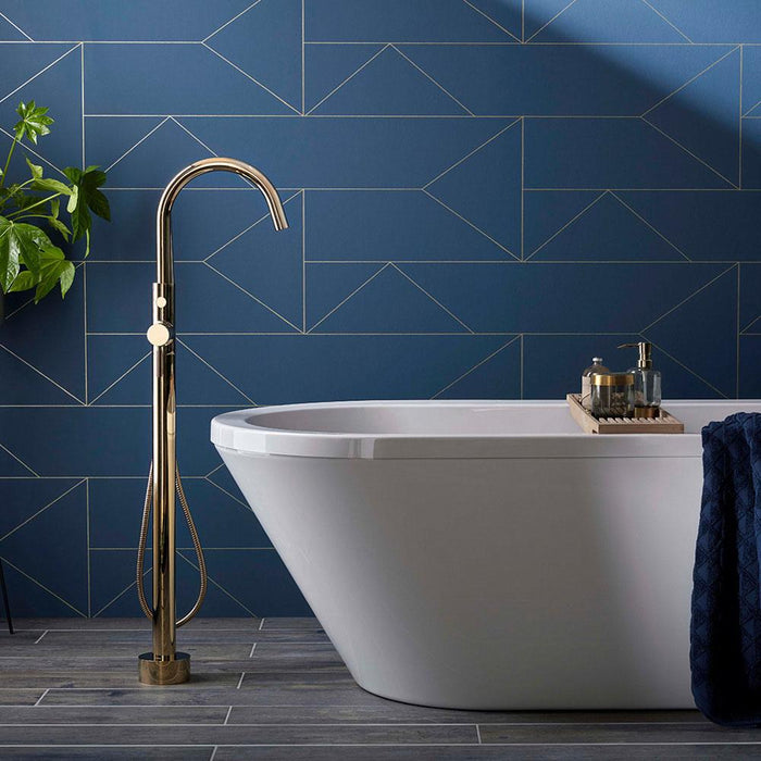 Vado Origins Floor Standing Bath Shower Mixer - Unbeatable Bathrooms