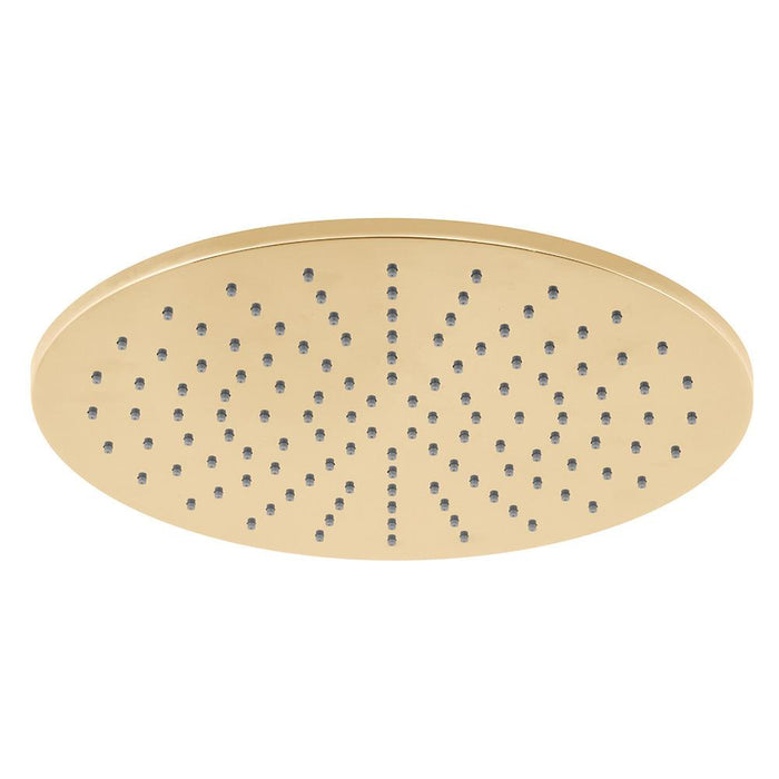 Vado Individual 300mm Single Function Easy Clean Slim Line Round Shower Head - Unbeatable Bathrooms