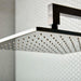 Vado Individual 300mm Single Function Easy Clean Slim Line Square Shower Head - Unbeatable Bathrooms