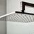 Vado Individual 300mm Single Function Easy Clean Slim Line Square Shower Head - Unbeatable Bathrooms