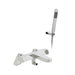 Vado Life Bath Shower Mixer with Shower Kit LIF-131T+K-CP - Unbeatable Bathrooms