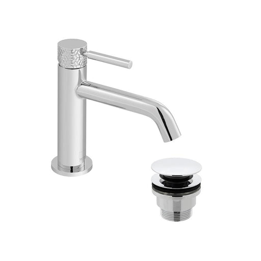 Vado Omika Single Lever Mono Basin Mixer with Universal Waste - Unbeatable Bathrooms