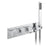 Vado Notion Tablet Io 3 Outlet Thermostatic Valve with All-Flow + Integrated Mini Kit - Unbeatable Bathrooms