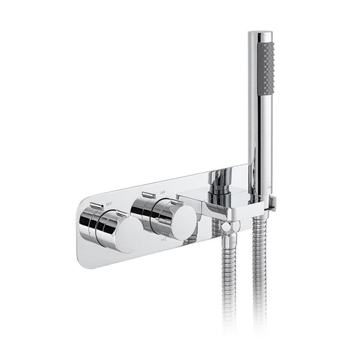 Vado Altitude Tablet Io 2 Outlet Thermostatic Valve with All-Flow + Integrated Mini Kit - Unbeatable Bathrooms
