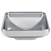 Vitra Water Jewels 400mm 0TH Square Countertop Basin - Unbeatable Bathrooms