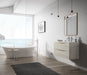 Vogue 1000mm Vanity Unit - Floor Standing & Wall Hung 2 Drawer Unit - Unbeatable Bathrooms