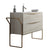 Vogue 1000mm Vanity Unit - Floor Standing & Wall Hung 2 Drawer Unit - Unbeatable Bathrooms